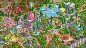 Build Your Own PS5, PS4 Theme Park in RollerCoaster Tycoon Adventures Deluxe Next Month