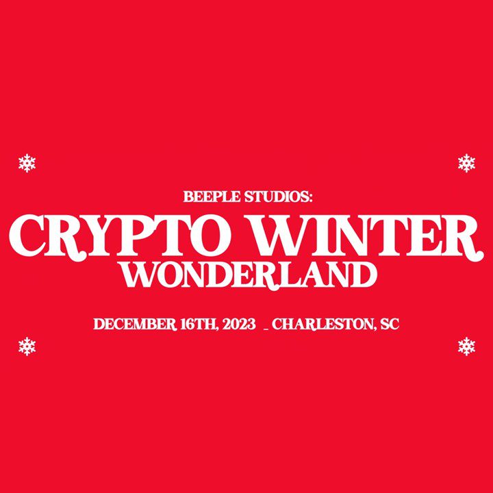 CRYPTO WINTER WONDERLAND: A Celebration of Art, Community, and Resilience at Beeple Studios | NFT CULTURE | NFT News | Web3 Culture | NFTs & Crypto Art