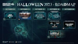 ¡La nueva hoja de ruta de Halloween 2023 de Dead By Daylight ya está aquí!