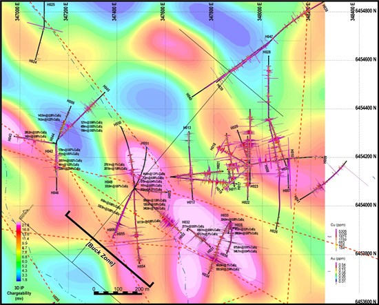 Cannot view this image? Visit: https://platoaistream.com/wp-content/uploads/2023/10/doubleview-reports-strong-mineralization-extends-buck-zone-of-the-lisle-deposit-another-250m-south-southwest-1.jpg