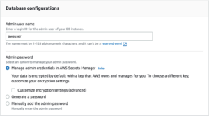 Förbättra din säkerhetsställning genom att lagra Amazon Redshift-administratörsuppgifter utan mänsklig inblandning med hjälp av AWS Secrets Manager-integrering | Amazon webbtjänster