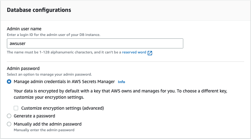 Enhance your security posture by storing Amazon Redshift admin credentials without human intervention using AWS Secrets Manager integration | Amazon Web Services