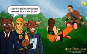 Ethereum se ridică peste 1,700 USD, ursii semnalează vânzarea în lipsă