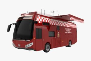 Ev Dynamics dostarcza pierwszą elektryczną mobilną jednostkę dowodzenia dla straży pożarnej w Hongkongu