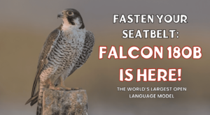 シートベルトを締めてください: Falcon 180B が登場しました! - ケイドナゲット