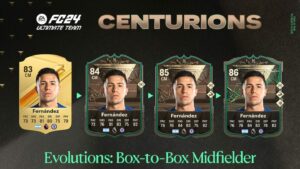 FC 24 Centurions 박스-투-박스 미드필더 진화: 완료 방법, 사용할 최고의 선수