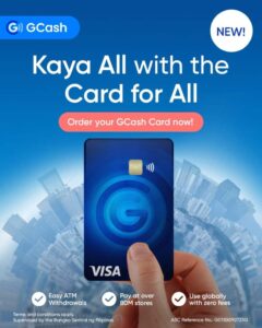 GCash lança cartão Visa: um guia de como obter
