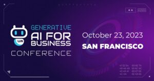 GenAI Business Conference on October 23 in San Francisco | Live Bitcoin News