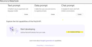 A Google Palm API használatának első lépései Python használatával