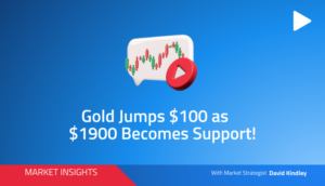 Gull bryter $1900 når oljen presser for $100 - Orbex Forex Trading Blog