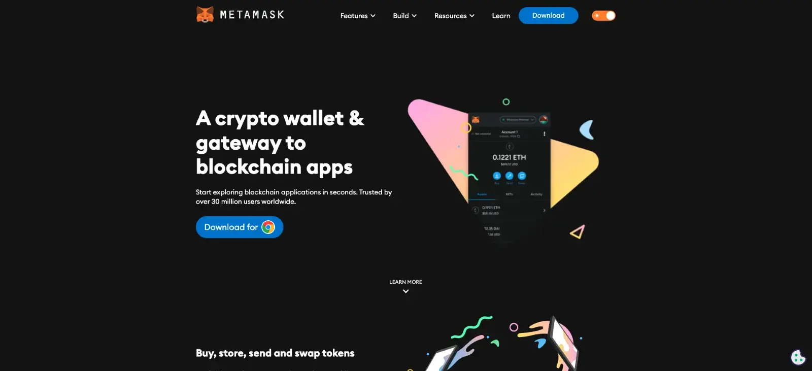 MetaMask Wallet Website