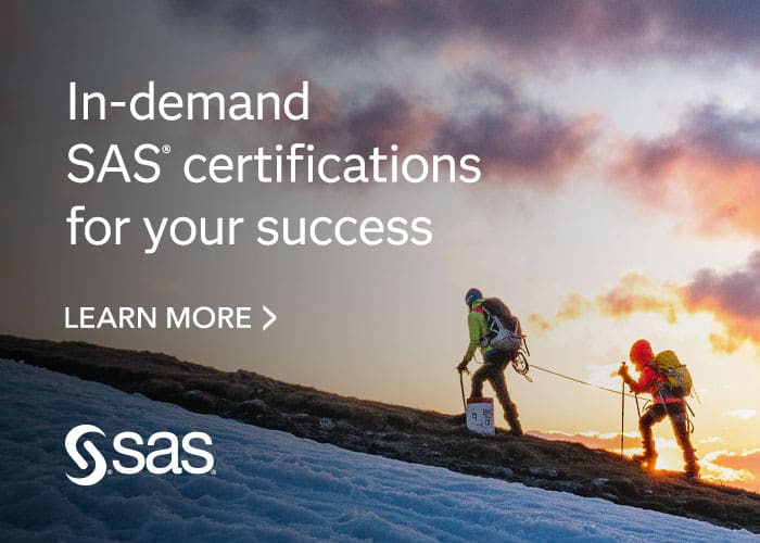 助您成功的热门 SAS 认证 - KDnuggets