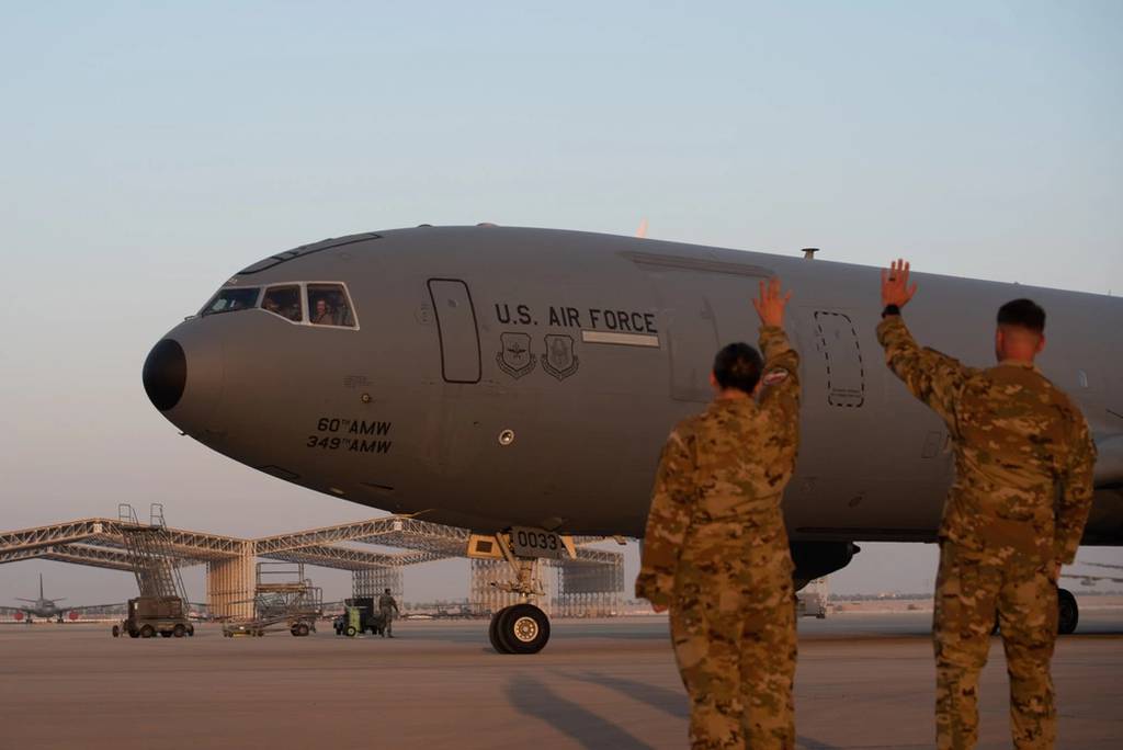 تانکر KC-10 آخرین ماموریت رزمی خود را با نزدیک شدن به دوران بازنشستگی انجام می دهد