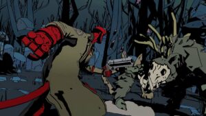 Запуск Hellboy Web of Wyrd Лэнса Реддика, ознаменовавший его последний проект видеоигры