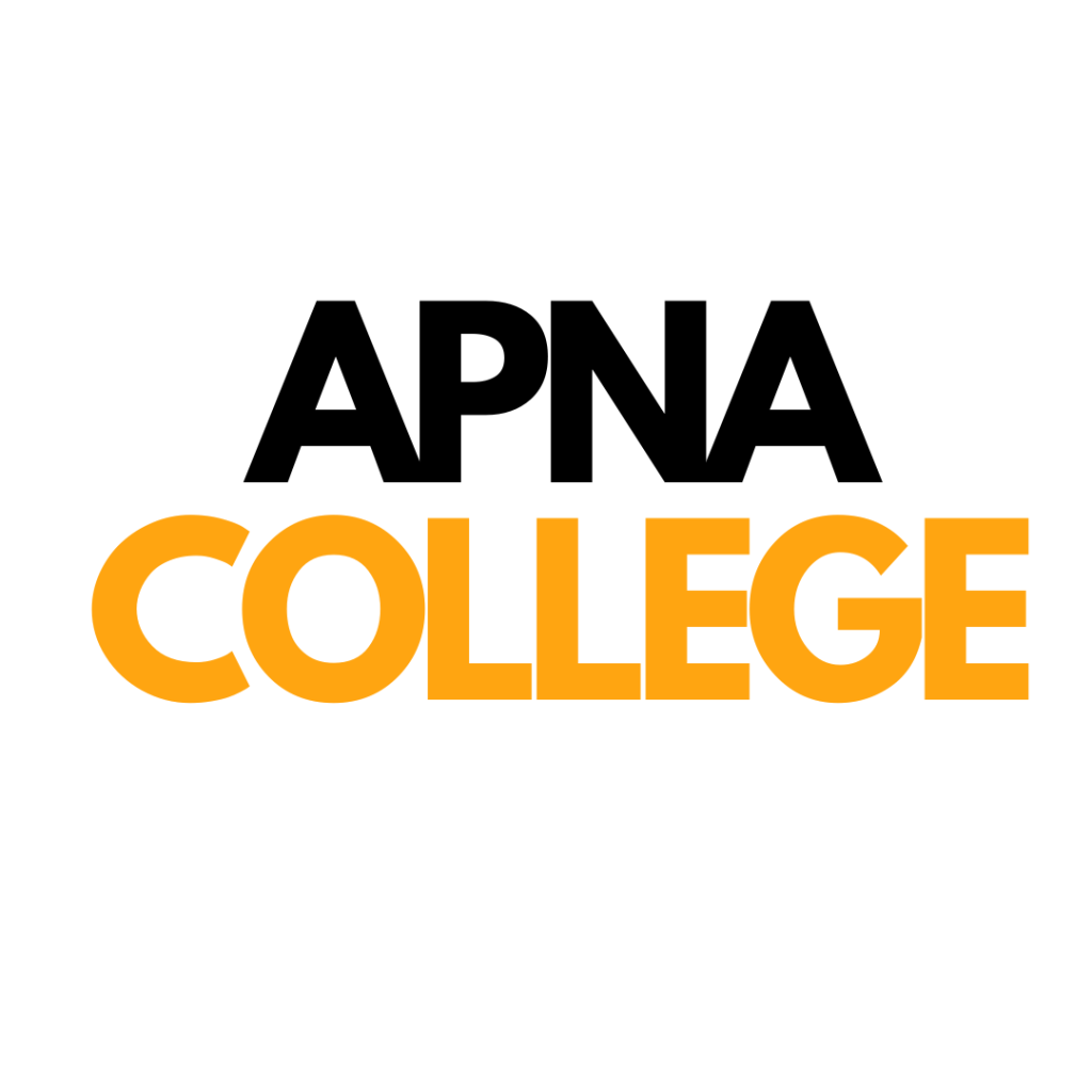 "Apna College" written in Black and Yellow. The plaintiff- Jainemo Pvt. Ltd. makes available its work on the "Apna College" website 