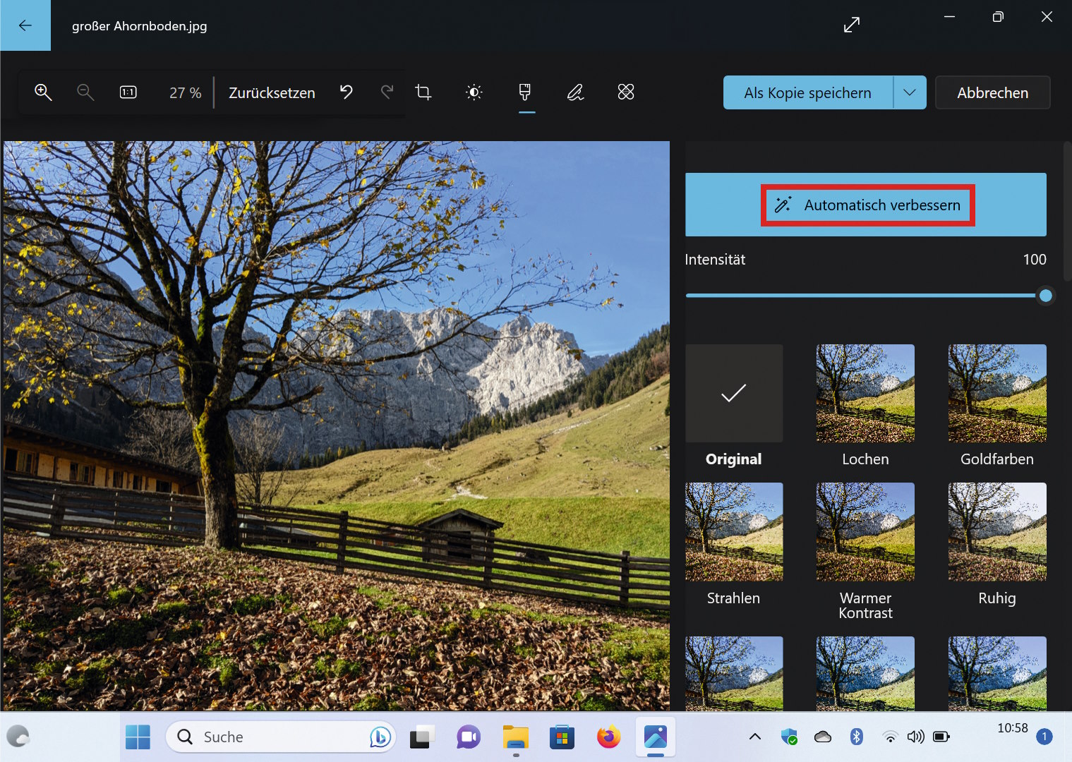 Microsoft OneDrive: How to edit images directly in the cloud