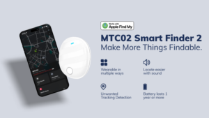 Minew מציגה את MTC02 Smart Finder 2: עובד עם Apple Find My