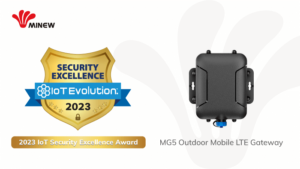 Minew ได้รับรางวัล IoT Security Excellence Award ประจำปี 2023