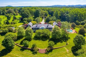 Modern landgoed op 140 hectare in Prime Virginia komt op de markt voor $ 11.5 miljoen