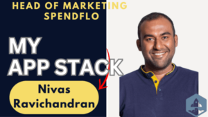 내 앱 스택: Nivas Ravichandran, Sendflo 마케팅 책임자 | SaaStr