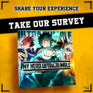 My Hero Ultra Rumble: sondaj și feedback jucători