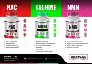 NAC, NMN and Taurine for Optimal Health and Wellness