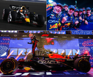 Max Verstappen, pilote d'Oracle Red Bull Racing, remporte le troisième championnat du monde des pilotes de F1 consécutif