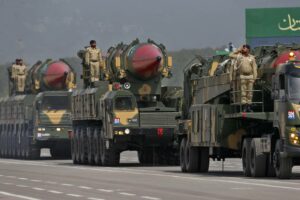 Pakistan skyter opp ballistisk missil fra Ghauri i test av beredskap