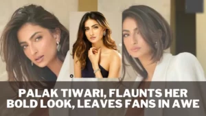 Palak Tiwari praler med sit dristige udseende og efterlader fans i ærefrygt