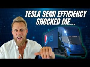 Pepsi avslöjar att Teslas semieffektivitet är bättre än officiella påståenden.