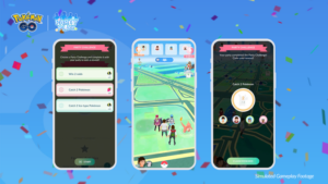 Pokémon Go의 새로운 파티 플레이 기능을 사용하면 물리적으로 함께 붙어 있으면 그룹을 만들 수 있습니다.