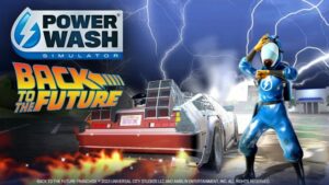 PowerWash Simulator представляет DLC «Назад в будущее»