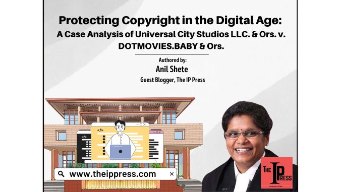 Protección de los derechos de autor en la era digital: un análisis de caso de Universal City Studios LLC. & Ors. v.DOTMOVIES.BABY & Ors.