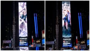 Punishing Gray Raven Advertisement Spotted in Times Square! - Droid Gamers