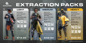 Purchase Extraction Packs for Shrapnel Early Access - Play to Earn