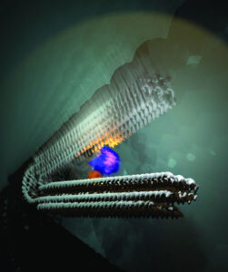 Researchers design a pulsing nanomotor