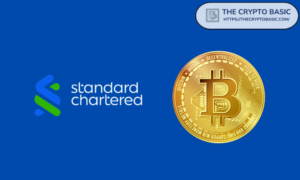 Standard Chartered сообщает, что цена Биткойна составляет 50 тысяч долларов, а Ethereum — 8 тысяч долларов