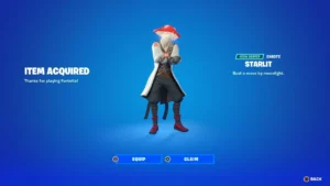 Starlit Icon Series Emote Now Available in Fortnite Item Shop