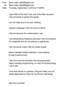 اسٹیو جابز کے آخری الفاظ اور ای میل جو اسٹیو جابز نے اپنے انتقال سے پہلے خود کو بھیجی تھی - TechStartups