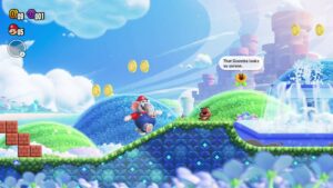 Super Mario Bros. Wonder originalmente tinha comentários ao vivo com versão Tsundere opcional