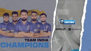 ٹیم انڈیا نے UAE کی ٹیم کو 2023-2 سے ہرا کر Skyesports Sovenir 1 جیت لیا