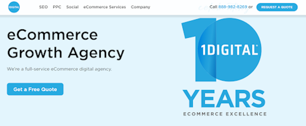 1digital ecommerce development agency