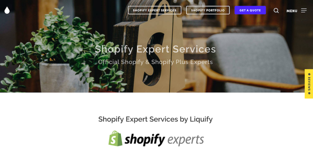 Liquify Dịch vụ phát triển Shopify