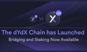 The dYdX Chain has Launched - Bridging and Staking Now Available