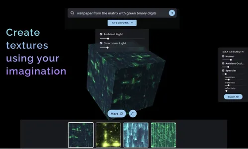 AI-Powered Textures For 3D Models | AI 3D object generators