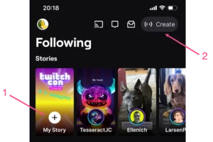 Twitch lanserer historier-funksjonen kun for mobil