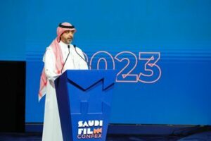 Sob o patrocínio de Sua Alteza o Ministro da Cultura, o 'Saudi Film Confex' é inaugurado em Riade