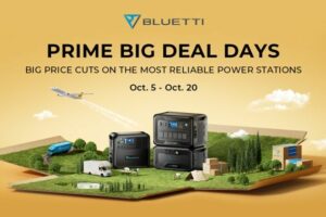 BLUETTI 新品上市和 Prime 大优惠日释放惊人力量