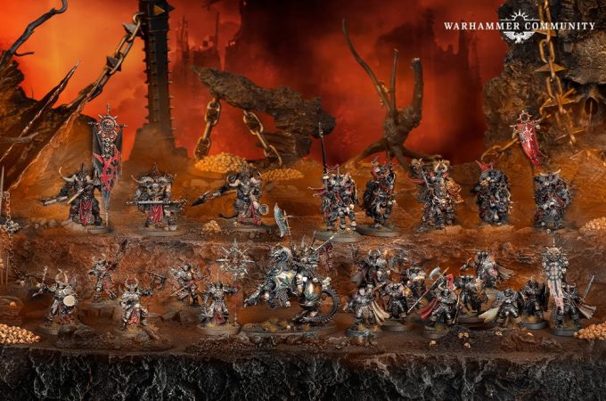 Warhammer Age of Sigmar Christmas Boxes Slaves to Darkness