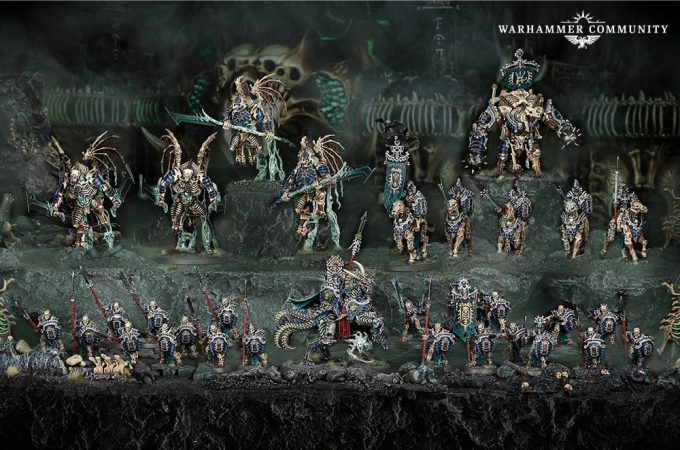 Warhammer Age of Sigmar Christmas Boxes Ossiarch Bonereapers